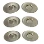 Dynore Stainless Steel 6 Pcs Saucers for Serving Tea/Coffee, 3 image