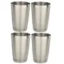 Dynore Set of 4 Classy mocktail/lassi Glasses Medium 540 ml Each