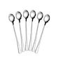 Dynore Stainless Steel 12 Pcs Soda Spoons/Bournvita/Horlicks Spoon/Milkshake Spoon/Bar Spoon 8 inch- Set of 12, 2 image