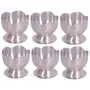 Dynore Set of 13-6 Lotus ice Cream Cup/Soup Bowl,6 Spoon, 1 Sccop, 2 image