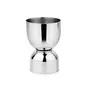 Dynore Stainless Steel Delux Cocktail Shaker 500 ml with Steel Damru Peg Measure 30/60 ml, 2 image