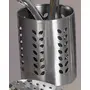 Dynore Stainless Steel Leaf Hole Cutlery Holder, 2 image