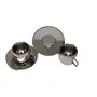 Dynore Stainless Steel Set of 2 Apple Cup with Saucer, 2 image
