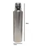 Dynore Stainless steel Fridge / School Bottle with Comfortable Sipping, 2 image