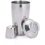 Dynore Stainless Steel Set of 2 Regular multisize Cocktail shakers- 500/750 ml, 2 image