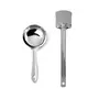 Dynore Stainless Steel Dosa ladle with Palta- Set of 2 Kitchen Tools