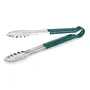 Dynore Stainless Steel Multicolor Vinyl Coated Tongs- Set of 2, 3 image