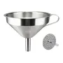 Dynore Stainless Steel Multipupose Funnel With Detachable Strainer/Filter For Cooking Oil