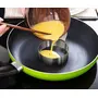 Dynore Set of 3 Egg Ring/Pancake/Egg Muffins Benedict with Handle, 4 image