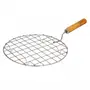 Dynore Stainless Steel Papad Jali 22 cm with Chimta 28 cm - Set of 2 Kitchen Tools, 2 image