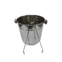Dynore Single Wall Ice Bucket with Tong
