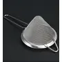 Dynore Stainless Steel Conical Shape Bar Strainer/Food Strainer/Mesh Strainer- Set of 2, 2 image