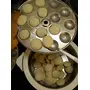 Dynore Stainless Steel Small/Mini Idli 4 Plate Stand/Maker/Pot (Silver), 6 image