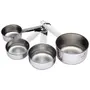 Dynore Stainless Steel Set of 4 Measuring Cup and 4 Measuring Spoon, 2 image