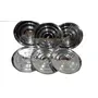 Dynore 24 pcs Stainless Steel Dinner Set, 2 image