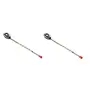 Dynore Set of 2 Bar Spoon with Red Tip, 2 image