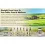 Farm Naturelle-2 Nos. Organic Virgin Cold Pressed Sunflower Oils-1 LTR(Pack of 2) -Free Forest Raw Honey 55G, 6 image