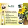 Farm Naturelle Organic Virgin Cold Pressed Oil | (Kachi Ghani) Golden Sunflower Cooking Oil | Pack  Of 1ltr x 3 + 2 nos Free Raw Forest Flower Honey, 4 image