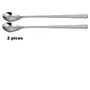 Dynore Stainless Steel 2 Pcs Soda Spoons/Bournvita/Horlicks Spoon/Milkshake Spoon/Bar Spoon 8 inch- Set of 2, 2 image