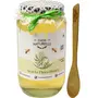Farm Naturelle Honey-Acacia Flower Wild Forest (Jungle) Honey| 100% Pure Honey, Raw Natural Honey, Un-processed - Un-heated Honey | Lab Tested Honey In Glass Bottle-1450gm and a Wooden Spoon., 2 image