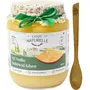 Farm Naturelle-A2 Desi Cow Ghee| Grass Fed Sahiwal Cows |Vedic Bilona method -Curd Churned - Golden, Grainy & Aromatic, Keto Friendly, NON-GMO, Lab tested - 750ml+75ml Extra With a Wooden Spoon In Glass Jar, 2 image