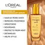 L'Oreal Paris Serum Protection and Shine For Dry Flyaway & Frizzy Hair With 6 Rare Flower Oils Extraordinary Oil 100 ml, 3 image