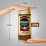 Nescafe Gold Rich and Smooth Coffee Powder 200g Glass Jar, 8 image