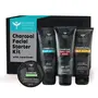 Bombay Shaving Company Activated Charcoal Facial Kit | Charcoal Face Wash 45 gm Charcoal Face Scrub 45 gm Charcoal Face Pack and Charcoal Peel Off Fancy Cover60gm, 2 image