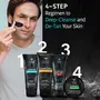Bombay Shaving Company Activated Charcoal Facial Kit | Charcoal Face Wash 45 gm Charcoal Face Scrub 45 gm Charcoal Face Pack and Charcoal Peel Off Fancy Cover60gm, 3 image