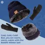 Boldfit Winter Wear for Women Winter Cap for Men Woolen Cap for Men Beanie Cap for Men Winter Gloves for Men Winter Clothing Set for Women & Men. Mufflers for Men Neck Warmer Winter Clothes for Women, 5 image