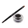 Swiss Beauty Waterproof Eyebrow & Gel Eyeliner 2 In 1 with Brush | Smudge proof Gel Eyeliner and Eyebrow Definer Pencil | Shade- Black  7G |, 4 image