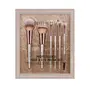 Swiss Beauty Premium Synthetic Bristle Professional Face and Eye Makeup Brushes Set with 6 makeup brushes | For Cream Liquid and Powder Formulation|