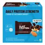 RiteBite Max Protein Daily Choco Classic 10g Protein Bar [Pack of 6] Protein Blend Fiber Vitamins & Miner No 100% Veg - 300g