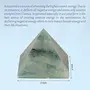 Aatm Energy Generator Gemstone Green Aventurine Pyramid for EMF Protection Chakra Healing Meditation (2.5 and 2.5 Inches), 2 image