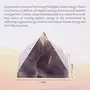 Aatm Energy Generator Gemstone Amethyst Pyramid for EMF Protection Chakra Healing Meditation (1 and 1 Inches), 2 image