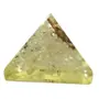 Aatm Energy Generator Clear Crystal Orgone Pyramid for EMF Protection Chakra Healing Meditation with Copper (1 and 1 Inches), 2 image