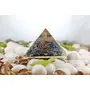 Aatm Energy Generator Lapis Lazuli Orgone Pyramid for EMF Protection Chakra Healing Meditation with Crystal and Copper (4 and 4 Inches), 4 image