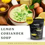 Amima's Kitchen Lemon Coriander Jain Soup (No Onion No Garlic) - 100 Grams [Serves 10] | Instant Soup Mix Powder | Ready To Cook | No Artificial Flavour & Colour | Gluten Free | Non GMO | Healthy Soup, 3 image
