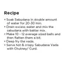 Delight Foods Maharashtra Ready to Cook Mixes | Set of 2 | Snacks - Breakfast - Lunch | (Sabudana Vada), 7 image