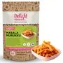 Delight Foods Masala Murukku 350g - Karnataka Classic Snacks |Fried in Cold Pressed Sunflower Oil | No Preservatives | Namkeen | Savory, 3 image