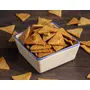 Delight Foods Baked Gud Papdi (Chips) with Sesame 300g | Healthy Diet Snacks | Jaggery Chips | Rajasthan Namkeen | Desi Ghee| No Preservatives, 6 image