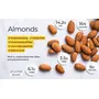 D'Nature Fresh Raw California Almonds 750g, 4 image
