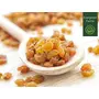 Evergreen Farms 100% Natural Dried Kishmish Golden Raisins 500 Grams in Pet Jar, 5 image