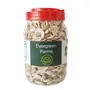 Evergreen Farms Fresh Cashews Kaju Natural 2 Piece Split in Pet Jar 500 Grams