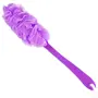 Fllik Bathing Loofah for Women and Girls with Handle Multi Color (Bathing Loofah), 3 image