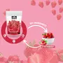 NATURE YARD Dried Strawberries - 400gm - Naturally Dehydrated Candied Strawberry dry fruit, 4 image