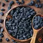 NATURE YARD Black Raisins Seedless / kali kismis / kishmish dry fruit - 1Kg - Premium Afghani Seedless Dry Black Grapes, 2 image