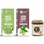 Nutriorg Wheat Grass & Noni Juice With Certified Organic High Altitude Honey 250g (Combo Of 3)