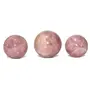 Pyramid Tatva Sphere - Rose Quartz Dark AAA Ball Size - (55 mm - 60 mm) 2-2.5 Inch Natural Chakra Balancing Crystal Healing Stone, 2 image