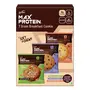 RiteBite Max Protein Cookies - Assorted (Pack of 6 (330g)) & Ritebite Max Protein Peanut Spread (Classic Creamy [340 gm]) (Combo), 2 image